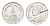 Таиланд 1 сатанг 1988 ВЕ 2531, Рама IX (1946-2016) Y 186 алюминий UNC 44-1046