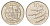 Исландия 10 крон 1987 рыбы KM 29.1 медно-никель 4691-234