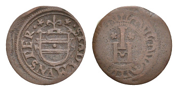 Мюнстер 1 геллер ND (1620) KM 345 медь 633-1912