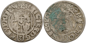 Польша 3 полкера (3 полторака - 1 крейцер) 1622 Сигизмунд III Ваза (1587-1632) Gorecki B.22, KM 41 серебро 4158-914