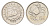 Мальта 5 центов 1986 год-тип, краб KM 77 медно-никель UNC 26-1651