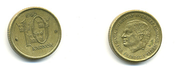 Швеция 10 крон 1992 D Карл XVI Густав (1973- ) KM 877 медь алюминий цинк 179-224