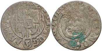 Польша 3 полкера (3 полторака - 1 крейцер) ND (1620-1627) Сигизмунд III Ваза (1587-1632) KM 41 серебро 4158-1166