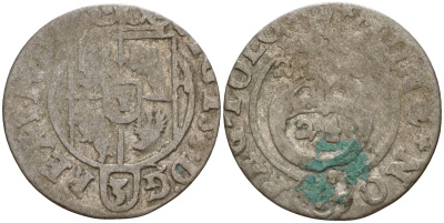Польша 3 полкера (3 полторака - 1 крейцер) ND (1620-1627) Сигизмунд III Ваза (1587-1632) KM 41 серебро 4158-1166