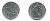 ФРАНЦИЯ 1/2 ФРАНКА 1978 СЕЯТЕЛЬ KM 931.1, LE FRANC 198.17 никель 25-947