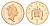 Великобритания 1 пенни 1991 Елизавета II (1952-2022) KM 935, Spink 4381 (B3) бронза PROOF 4044-435