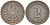 ГЕРМАНИЯ 2 ПФЕННИГА 1876 A, СТАРОГЕРБОВКА KM 2, J. 2, Weege 3 медь 212-637