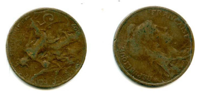 ФРАНЦИЯ 5 САНТИМ 1907 36-816