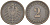 ГЕРМАНИЯ 2 ПФЕННИГА 1876 A, СТАРОГЕРБОВКА KM 2, J. 2, Weege 3 медь 212-614