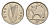 Ирландия 3 пенса 1966 заяц KM 12a медно-никель 4690-322