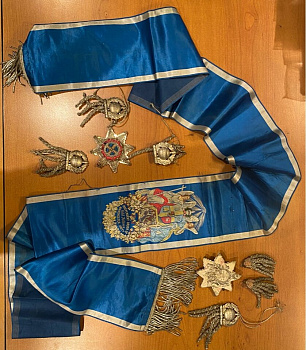 Великобритания регалии Независимого Ордена Странных Товарищей XX век викторианская эпоха          8-1-02-17