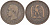ФРАНЦИЯ 10 САНТИМОВ 1855 BB, НАПОЛЕОН III (1852-1870) KM 771.3, LE FRANC 133.23 бронза 38-1113