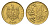 Молдавия (Молдова) 50 бань (бани) 1997 KM 10 сталь плакированная латунью UNC 4687-1263