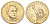 США 1 доллар 2010 P, Президент США - Джеймс Бьюкенен (1857-1861) KM 477 медь с марганцево-латунным покрытием UNC 4624-552