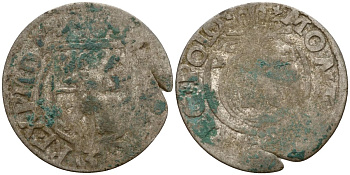 Польша 3 полкера (3 полторака - 1 крейцер) ND (1620-1627) Сигизмунд III Ваза (1587-1632) KM 41 серебро 4158-1061