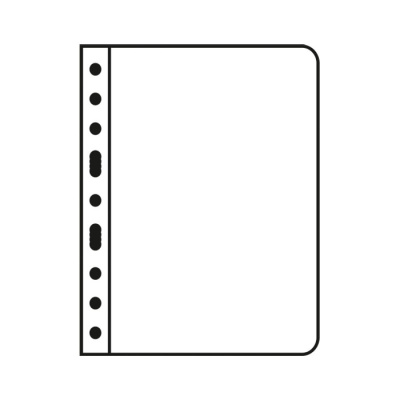 Лист в альбом 'Vario' для 1 боны (C), прозрачный. Leuchtturm. 318444