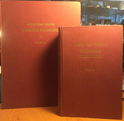 Граф И.И. Толстой. Византийские монеты - COMTE JEAN TOLSTOI. MONNAIES BYZANTINES. 00-01-18-01