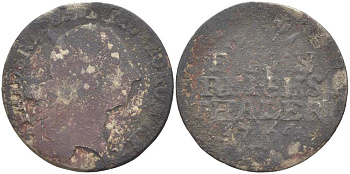 ПРУССИЯ 1/12 ТАЛЕРА 1764 Е, ФРИДРИХ II (1740-1786) KM 311 серебро 210-1146