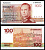 Люксембург 100 франков 1993 Pick 58 b бумага UNC (пресс) 8603-25-2-1