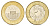 Колумбия 1000 песо 2016 KM 299 биметалл UNC 4165-331