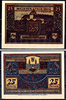 Вайсенфельс (Пруссия, Саксония) 25 пфеннигов 1921 2193-53-1-1