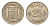 Исландия 25 эйре 1963 KM 11 медно-никель UNC 4696-335