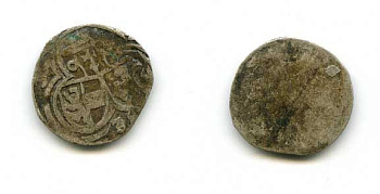 Бавария 1/2 крейцера 1538 серебро 36-1143