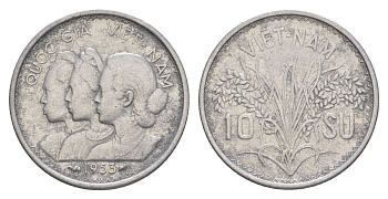 Южный Вьетнам 10 су 1953 KM 1 алюминий 4156-1243