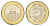Колумбия 1000 песо 2016 KM 299 биметалл UNC 4165-323
