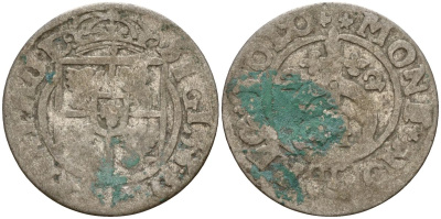 Польша 3 полкера (3 полторака - 1 крейцер) 1622 Сигизмунд III Ваза (1587-1632) Gorecki B.22 серебро 4158-1237