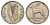 Ирландия 6 пенсов 1968 собака, ирландский волкодав KM 13a медно-никель 4682-558
