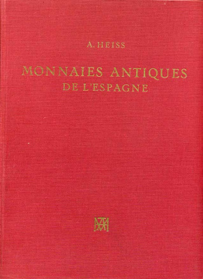 Описание древнейших монет Испании. A.Hess. Париж 1870. Издание 1966 Амстердам. 548 стр. 68 таблиц 00-01-28-10