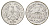 Германия игровой жетон в 2 рейхсмарки 1926 диаметр 24,5 мм, вес 0,6 гр картон 4704-247