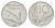 Италия 10 лир 1955 R, плуг, колосья KM 93 алюминий 4704-534