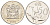 ЮАР 50 центов 1971 Зантедеския Эллиота (калла), герб KM 87 никель UNC 4695-1121