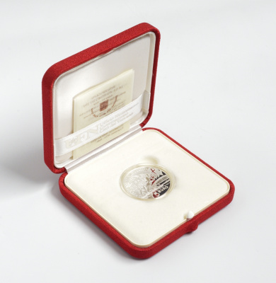 Ватикан 5 евро 2008 Всемирный день молодежи и 10 евро 2008 Всемирный день мира, Бенедикт XVI, в оригинальных коробках с сертификатами KM 406, 407 серебро PROOF 4-3-3-04