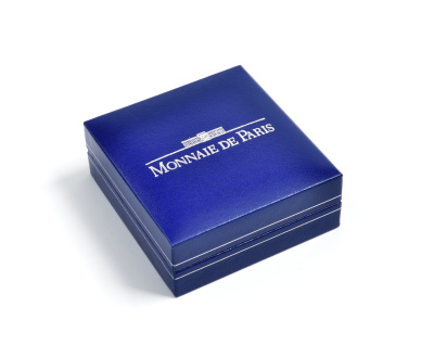 Франция 1 евро = 6,55957 франков 2000 романский стиль в архитектуре Средневековья (X-XII века) в коробке с сертификатом KM 1245 серебро PROOF 4-3-3-09