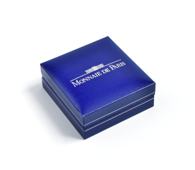 Франция 1 евро = 6,55957 франков 2000 готический стиль в архитектуре (XII-XVI веков) в коробке с сертификатом KM 1246 серебро PROOF 4-3-3-12