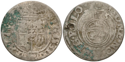 Польша 3 полкера (3 полторака - 1 крейцер) 1625 Сигизмунд III Ваза (1587-1632) Gorecki B.25, KM 41 серебро 4158-1021
