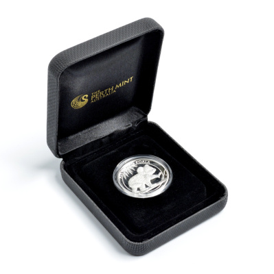 Австралия 1 доллар 2016 коала, коробка, сертификат KM NEW серебро PROOF 3-4-6-01