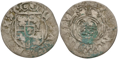 Польша 3 полкера (3 полторака - 1 крейцер) 1623 Сигизмунд III Ваза (1587-1632) Gorecki B.23, KM 41 серебро 4158-918