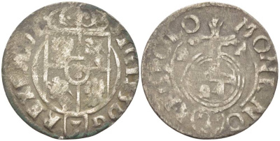 Польша 3 полкера (3 полторака - 1 крейцер) 1624 Сигизмунд III Ваза (1587-1632), вес 1,09 гр. KM 41 серебро 1517-1012
