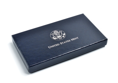 США 1 доллар 1994 S, 200 лет Капитолию, оригинальная коробка, сертификат, KM 253 серебро PROOF 3-6-5-07