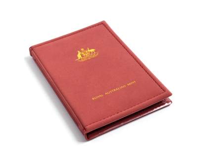 Австралия набор из 8 монет 1989 в оригинальной пластиковой упаковке, с сертификатом KM PS61 PROOF 2-6-3-38