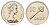Фиджи 10 центов 1984 редкий год KM 30 медно-никель UNC 4686-946