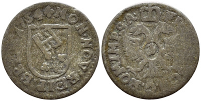 Бремен 1 гротен 1754 KM 213, Jungk 1008 серебро 54-555