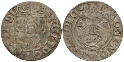 Польша 3 полкера (3 полторака - 1 крейцер) 1626 Сигизмунд III Ваза (1587-1632) Gorecki B.26, KM 41 серебро 4160-219