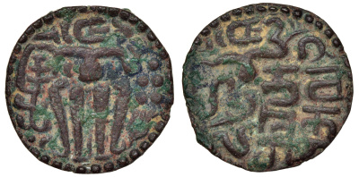 Цейлон  1273-1302 Sri Bhuvanaika Bahu, Palonnarunapoi Mitchainer 851 медь 1531-231