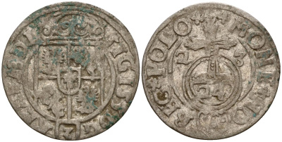 Польша 3 полкера (3 полторака - 1 крейцер) 1623 Сигизмунд III Ваза (1587-1632) Gorecki B.23 серебро 4160-113
