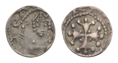 Нидерланды, Утрехт, Девентер 1 пеннинг ND (1227-1233) серебро 1522-944